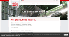 Desktop Screenshot of delmet.ch
