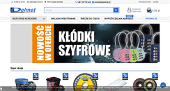 Desktop Screenshot of delmet.pl