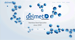 Desktop Screenshot of delmet.it